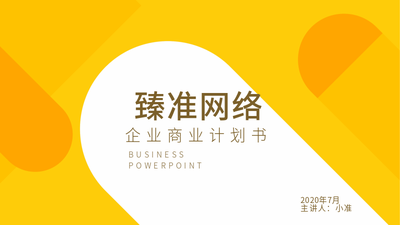 真准网络游戏商业计划书